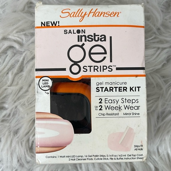 Sally Hansen Salon Insta Gel Strips Starter Kit LED Lamp Vintage - Picture 3 of 6